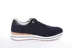 ACO CLAIRE 23 Damen Sneaker Nubukleder Wechselfußbett blau S13 1207/10233