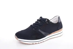 ACO CLAIRE 23 Damen Sneaker Nubukleder Wechselfußbett blau S13 1207/10233