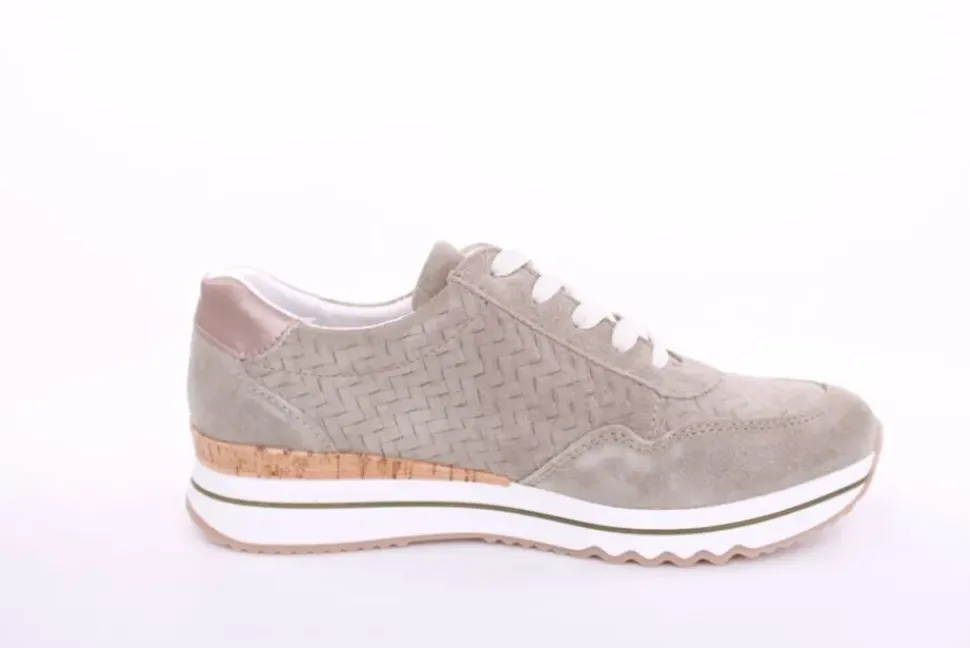 ACO CLAIRE 18 Damen Sneaker Nubukleder Wechselfußbett grün S13 1207/9976