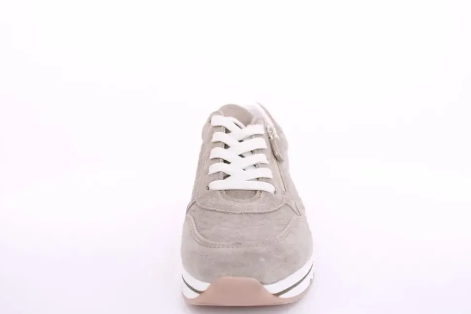 ACO CLAIRE 18 Damen Sneaker Nubukleder Wechselfußbett grün S13 1207/9976