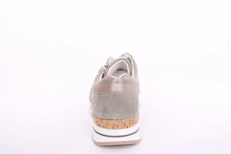 ACO CLAIRE 18 Damen Sneaker Nubukleder Wechselfußbett grün S13 1207/9976