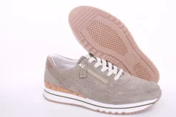 ACO CLAIRE 18 Damen Sneaker Nubukleder Wechselfußbett grün S13 1207/9976
