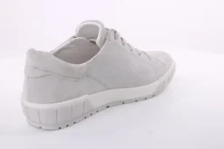 ACO Damen Halbschuh Rauleder H- Weite Wechselfußbett grau blau S14 1368/1312
