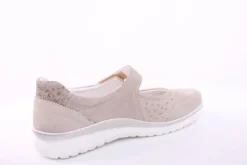 Aco Riemchenschuh DAHLIE 03  Slipper Ballerina Riemen beige S12  1125/10183