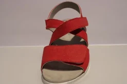 Aco Sandale Sunny 12 Klettverschluß Leder rot 950/8972