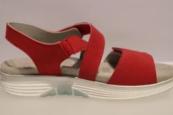 Aco Sandale Sunny 12 Klettverschluß Leder rot 950/8972