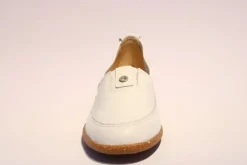 ACO Slipper Cindy leder weiß 341/9501