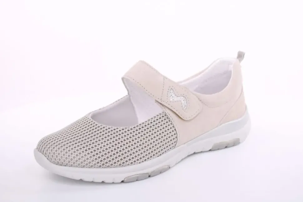ACO Slipper Riemchneballerina SONIA braun 857/9179