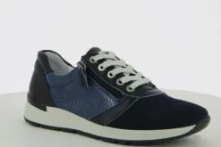 Aco Sneaker Mila Stretch blau weiß 756/8066