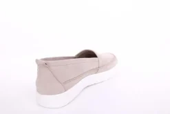 ACO TILDA 06 Damen Slipper Leder weiß, grau S13 1295/10916
