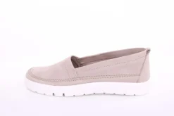 ACO TILDA 06 Damen Slipper Leder weiß, grau S13 1295/10916
