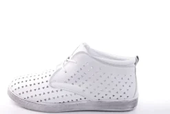 Andrea Conti Sneaker High Leder durchbrochen weiß S12 0349655001
