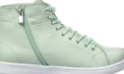 Andrea Conti Sneaker high Pastelgrün 0349615954