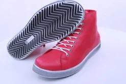 Andrea Conti Sneaker Leder High Reißverschluss 341500