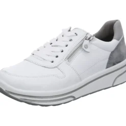 ARA SAPPORO Sneaker Reißverschluss Leder weiß 1232440