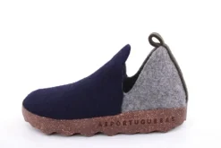 ASPORTUGUESAS City Round Toe Schuh Damen Wolle Kork- Sohle vegan grau S22 P018086011