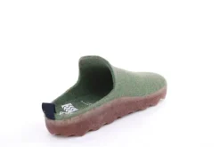 ASPORTUGUESAS Damen Pantolette Wolle Kork vegan Nachhaltig grün S22 P018023053