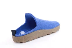 ASPORTUGUESAS Damen Pantolette Wolle Kork vegan Nachhaltig blau S22 P018023052