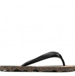 ASPORTUGUESAS Zehentrenner FlipFlop schwarz Papagei  P018116005