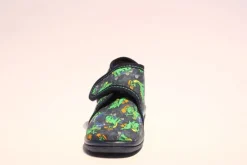 Beck Hausschuh Jungen  Dinosaurier blau 3041/05