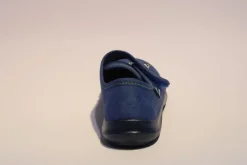 Beck Hausschuh Jungen Traktor blau 3005/34