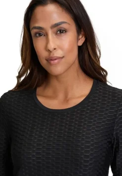 Betty Barclay Basic 3/4 Arm Shirt BLAU / SCHWARZ / WEIß 21582794