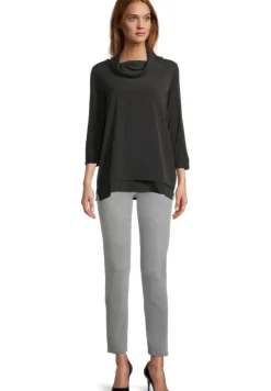 Betty Barclay Blusenshirt 3/4 Arm Wasserfallausschnitt schwarz S21 20472646