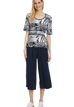 Betty Barclay Culotte elastischer Bund blau S12 65221217
