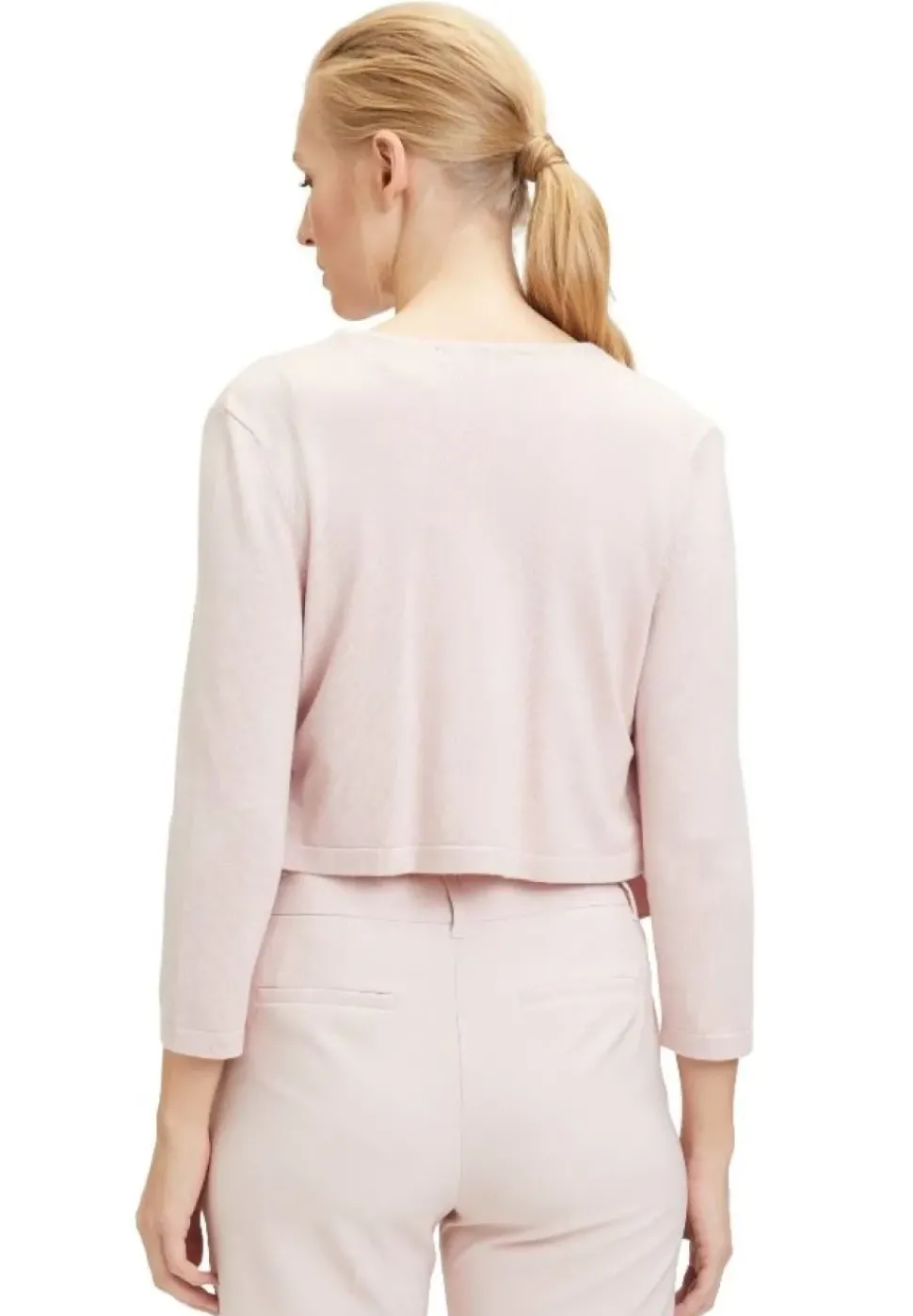 Betty Barclay Feinstrick- Bolero 3/4 Arm Verschlusslos rose, blau S14 50781036