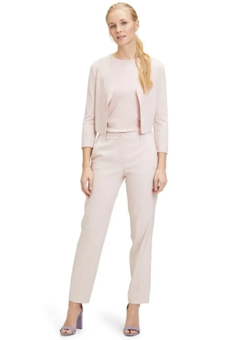 Betty Barclay Feinstrick- Bolero 3/4 Arm Verschlusslos rose, blau S14 50781036