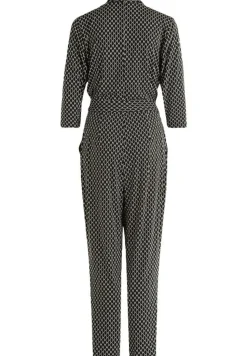 Betty Barclay gemusterter Jumpsuit SCHWARZ/BEIGE 68202742