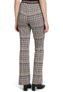 Betty Barclay Karo-Hose 7/8 Länge grau/beige 60492878