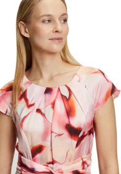 Betty Barclay Kleid Chiffon rose creme S14 15152464