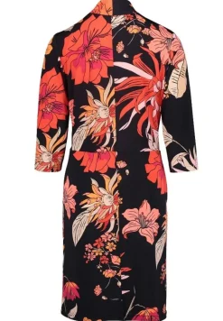 Betty Barclay Kleid Jersey 3/4 Arm floral blau rosa S12 11301029