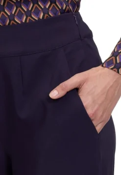 Betty Barclay Marlene-Hose High Waist DUNKELVIOLETT 60431080