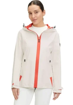Betty Barclay Outdoor- Jacke Kapuze Zweiwege Reißverschluss weiß S14 76331520