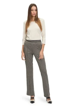 Betty Barclay Schlupfhose Casual High Waist SCHWARZ/BEIGE 60492879