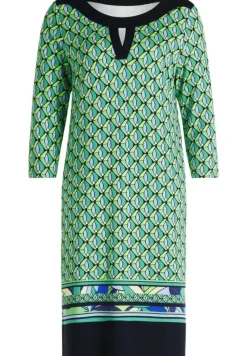 Betty Barclay Shirtkleid 3/4 Arm U- Boot Ausschnitt grün S14 15342531