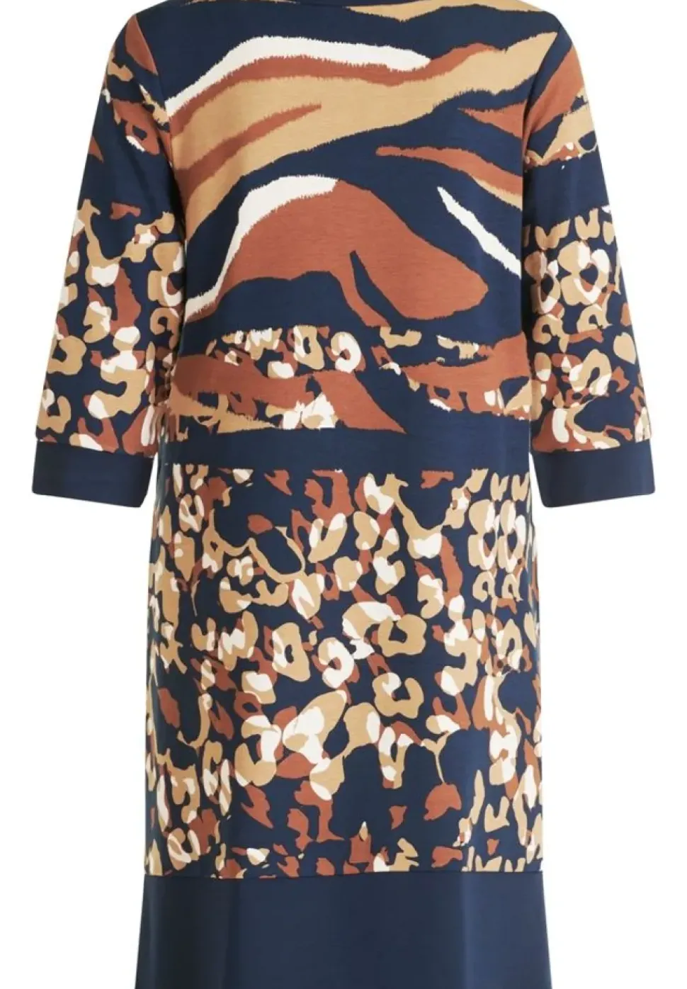 Betty Barclay Shirtkleid Print 3/4 Arm blau S23 14192166
