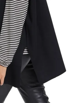 Betty Barclay Strick- Cape Seitenschlitze schwarz S23 50021036