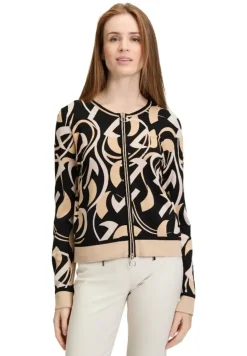 Betty Barclay Strick-Cardigan SCHWARZ/BEIGE PATTERN 52071021