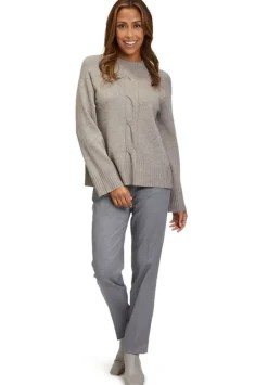 Betty Barclay Strickpullover Stehkragen Zopfmuster S23 59881026