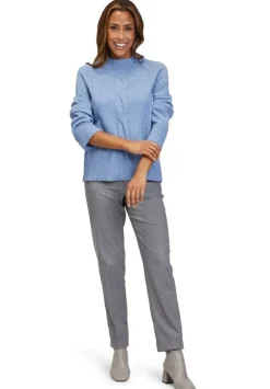 Betty Barclay Strickpullover Stehkragen Zopfmuster S23 59881026