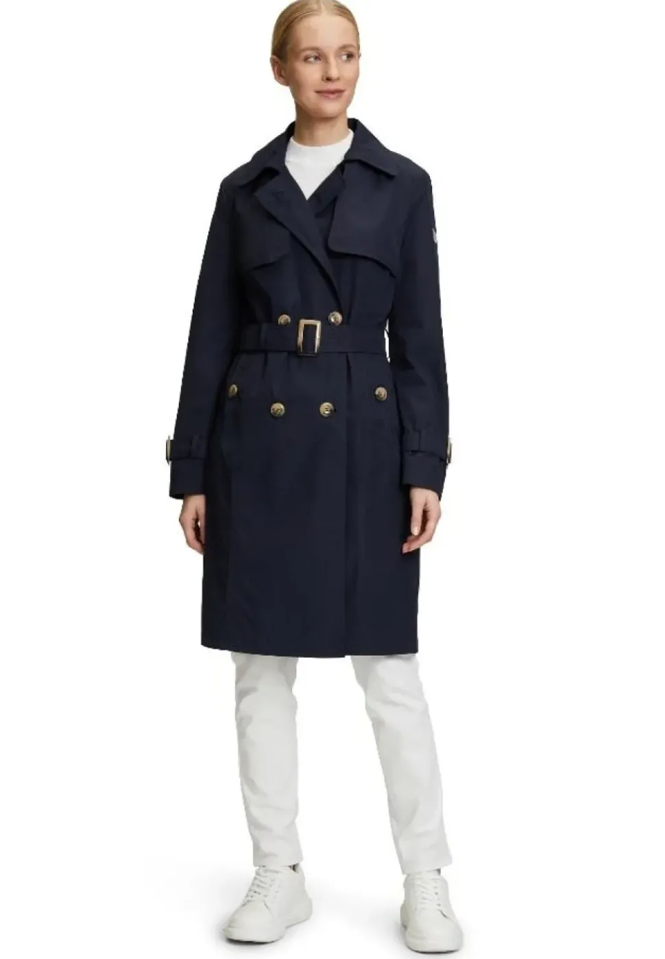 Betty Barclay Trenchcoat Reverskragen blau S14 76562036