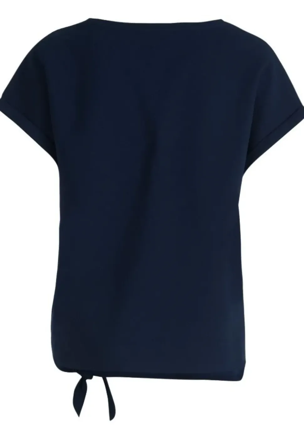 Betty Barclay T- Shirt Schleifenknoten U- Boot- Ausschnitt blau S14 21402781