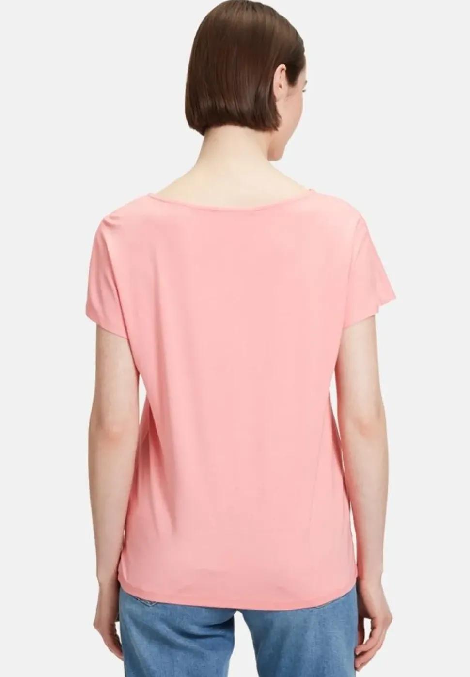 Betty Barclay T- Shirt V - Ausschnitt salmon rosa S14 20931007