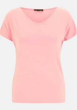 Betty Barclay T- Shirt V - Ausschnitt salmon rosa S14 20931007