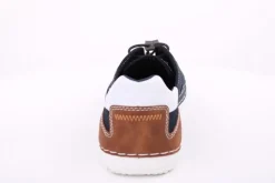 bugatti Herren Sneaker Halbschuh Schnellschnürung Wechselfußbett blau S14 321-AFF02-500