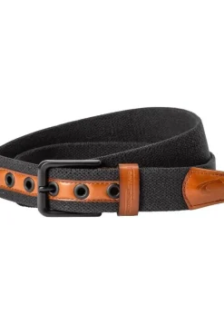 Camel Active Gürtel Baumwolle Leder asphalt  5B22402220