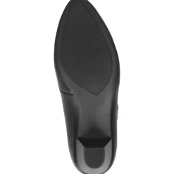 Caprice Damen Pumps Riemchenpumps Leder Komfortweite G schwarz S14 9-24406-42